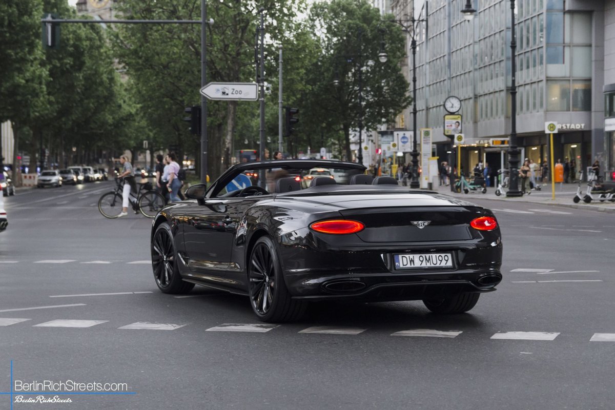 Bentley Continental GTC Speed (2020) spotted in Berlin — BerlinRichStreets